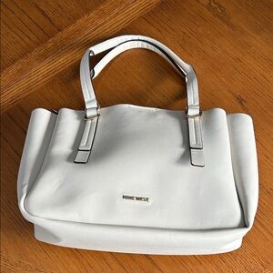 Nine West Cream Shoulder Bag